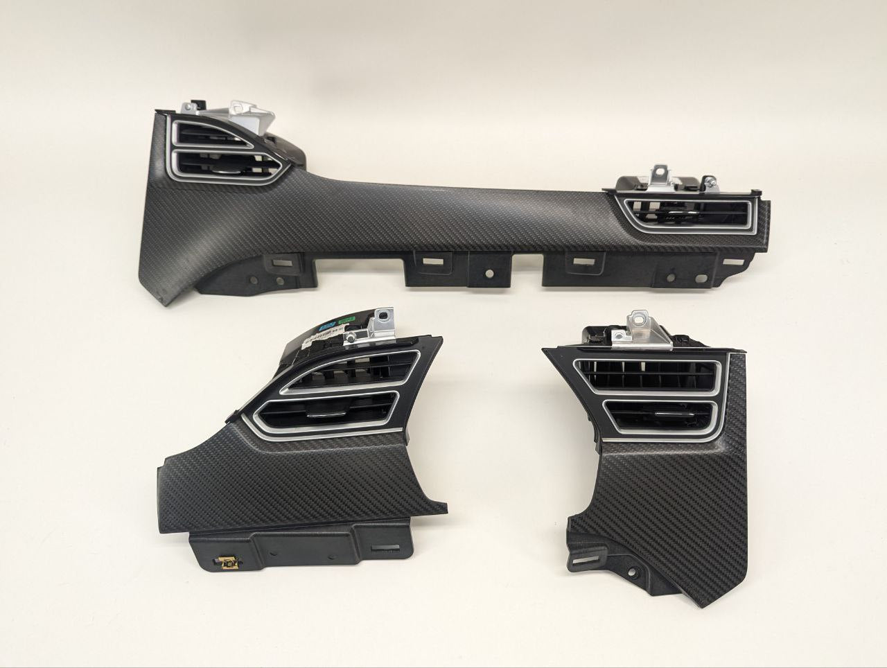2018 Tesla Model X Instrument Panel Finish Set Carbon Fiber 1042771-11-C