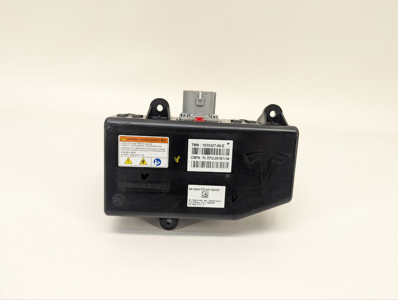 2018 Tesla Model X Rear PTC Heater 1035327-00-E