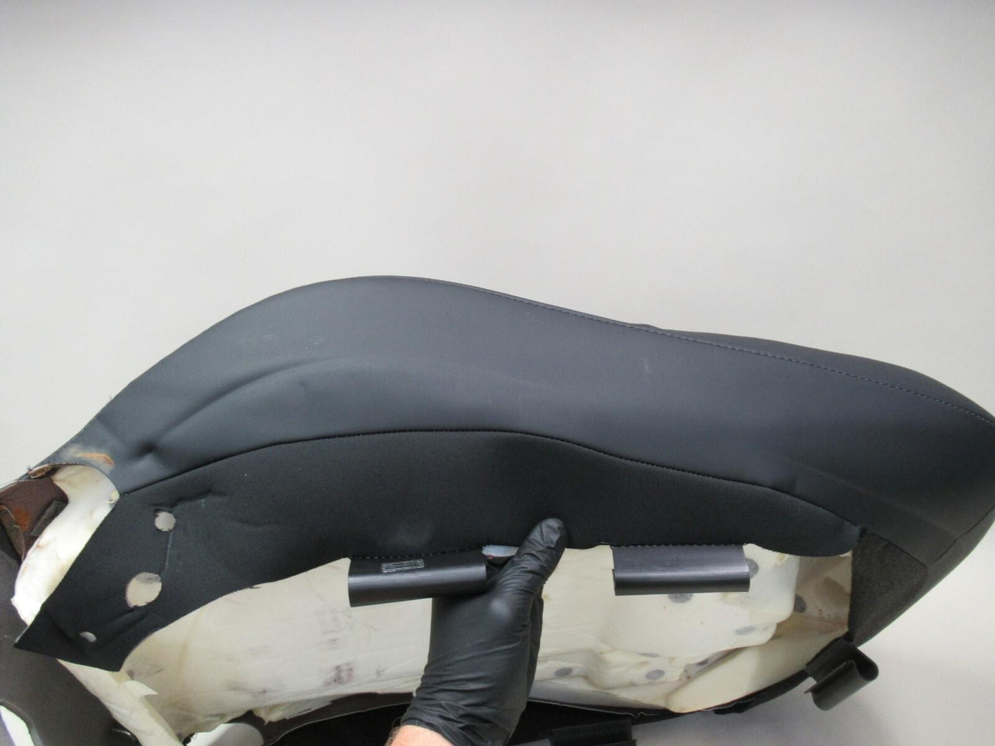 2017-2018 Tesla Model 3 Front Left Driver Seat Upper Cushion Black 1107855-01-D
