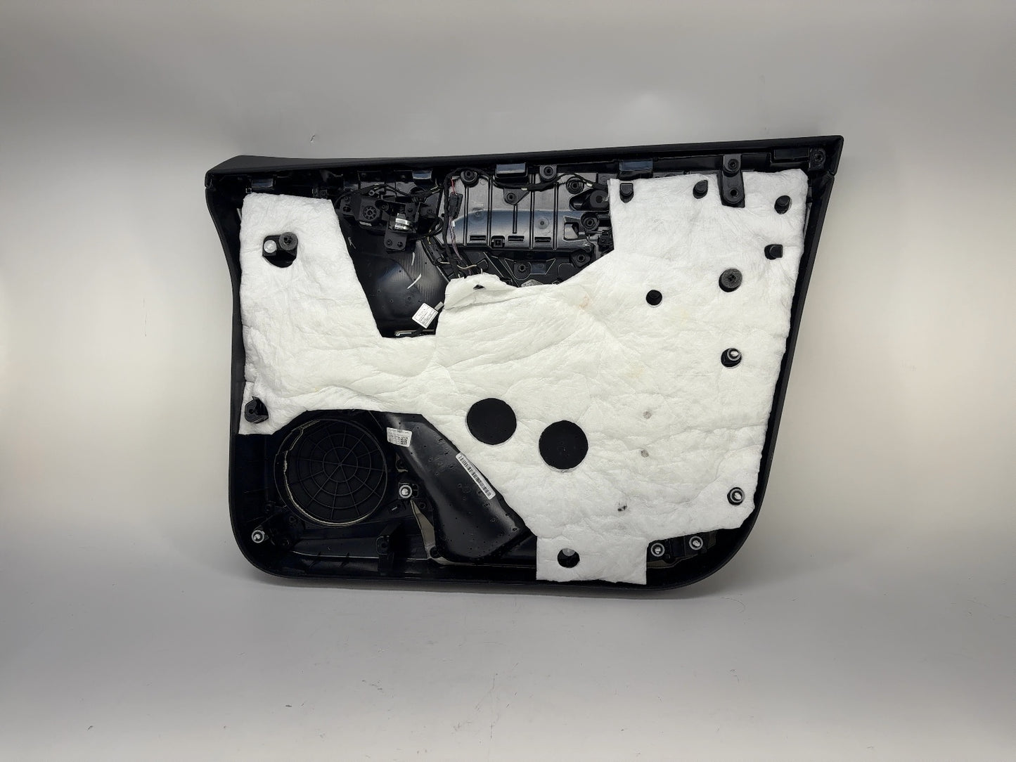 2018 Tesla Model X Front Left Door Panel Black 1055327-21-L