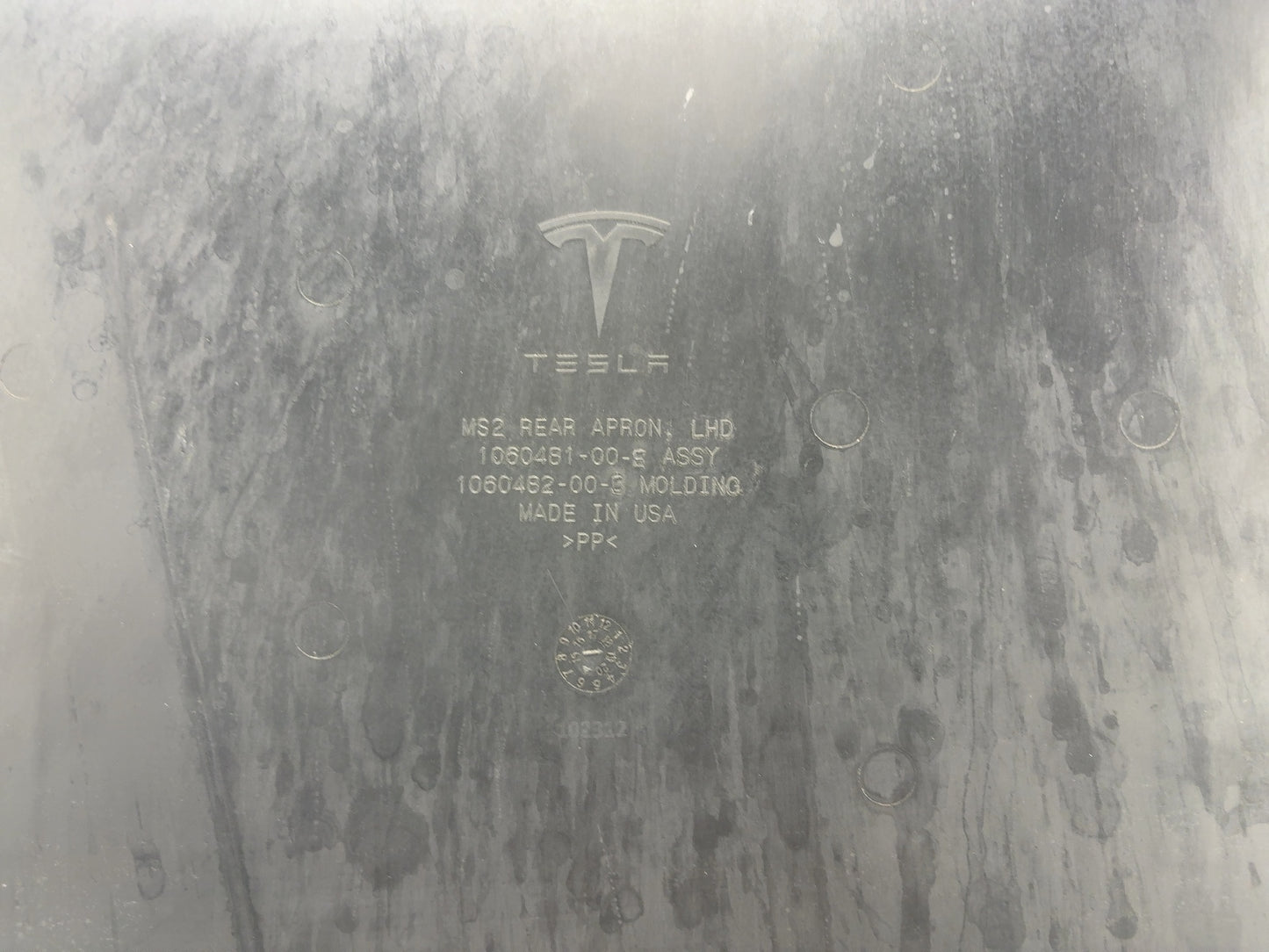 2020 Tesla Model S Rear Apron 1060481-00-E