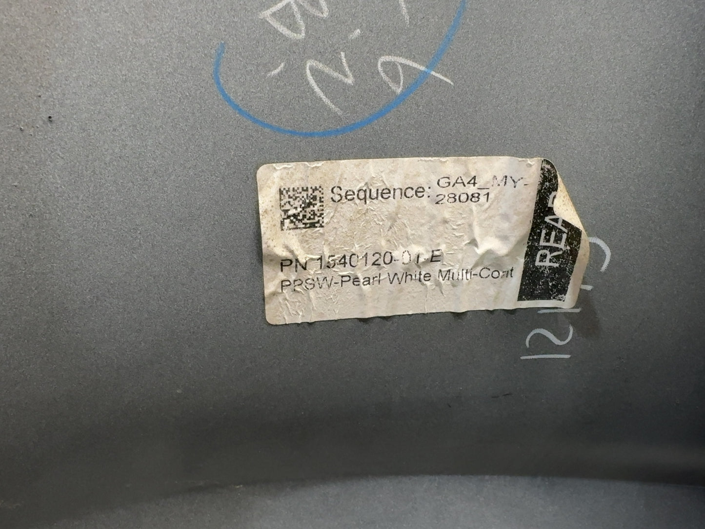 2023 Tesla Model Y Rear Bumper With Valance 1540120-01-E