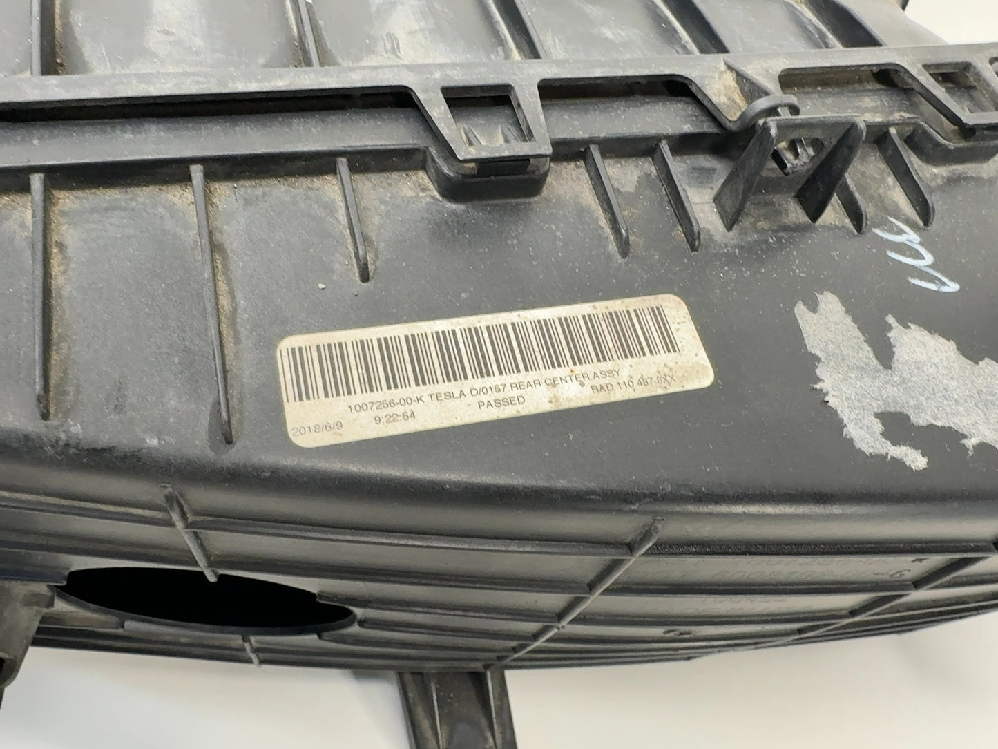 2015-2018 Tesla Model S Center Active Louvre With Radiator Assembly 1007256-00-K