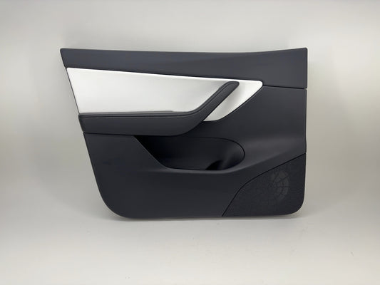 2021 Tesla Model Y Front Left Door Panel White 1497294-02-C