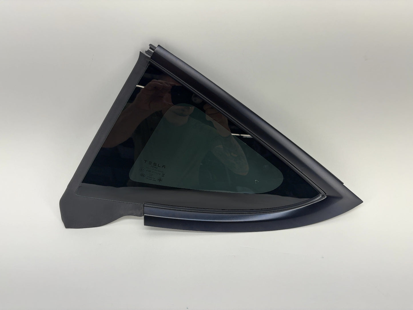 2025 Tesla Model 3 Highland Rear Quarter Glass Left Black 1915483-21-C