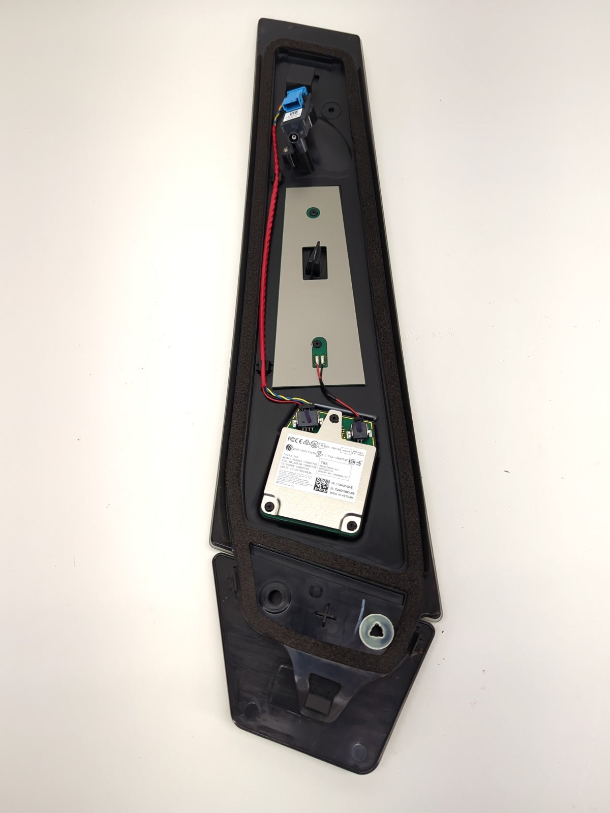 2022 Tesla Model 3 B Pillar Glass w Camera Left 1109253-00-I