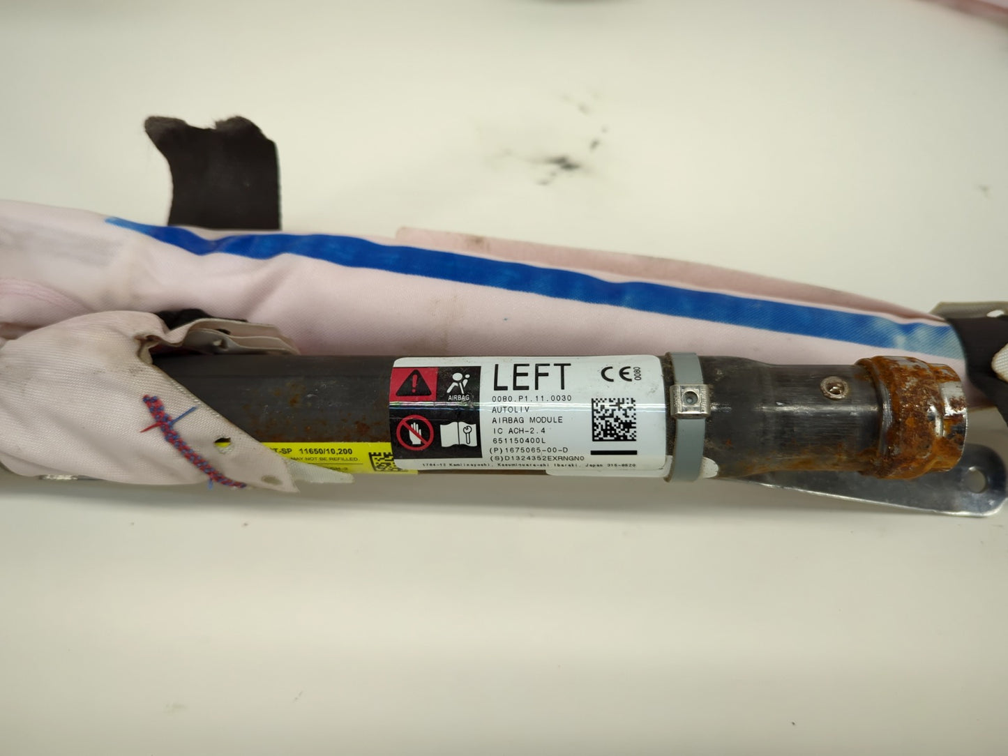 2025 Tesla Model Y Left Driver Curtain Airbag 1675065-00-D