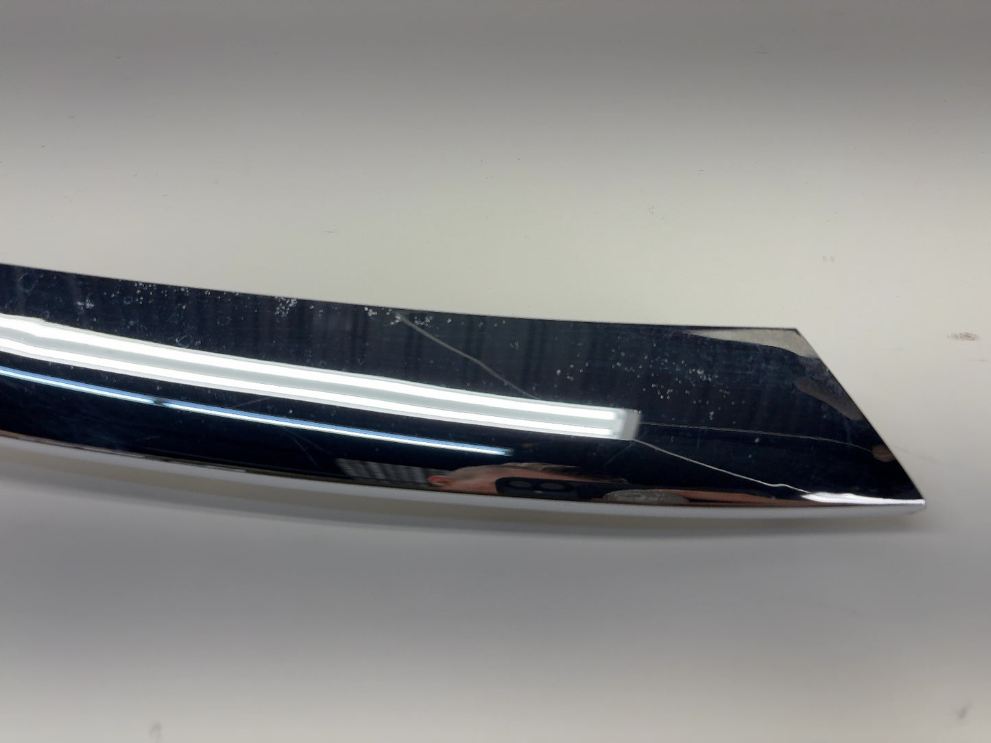 2017 Tesla Model X Front Upper Grille Bright Trim 1047022-00-D