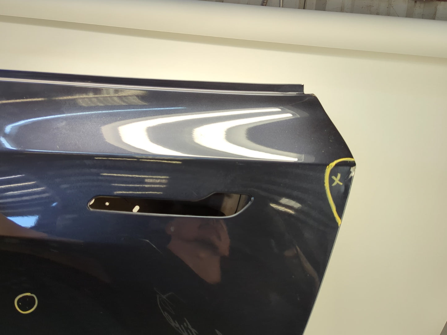2020-2025 Tesla Model Y Rear Left Door Shell 1493561-E0-A