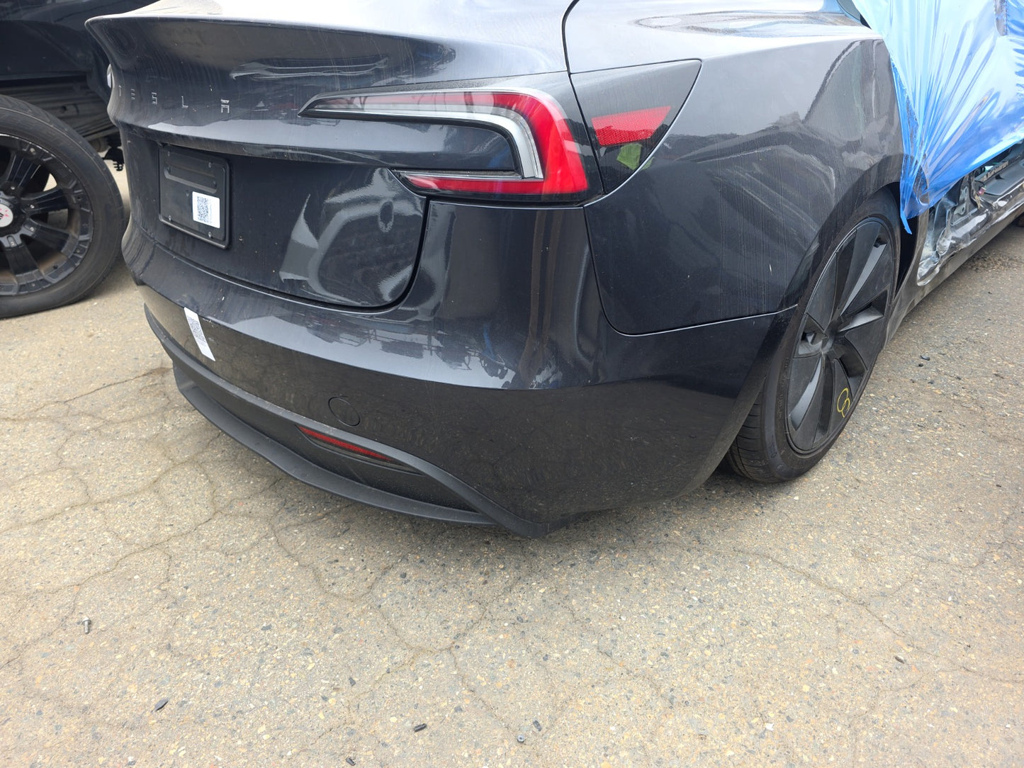 2025 Tesla Model 3 Highland Rear Bumper Cover Assembly 2013443-S0-D