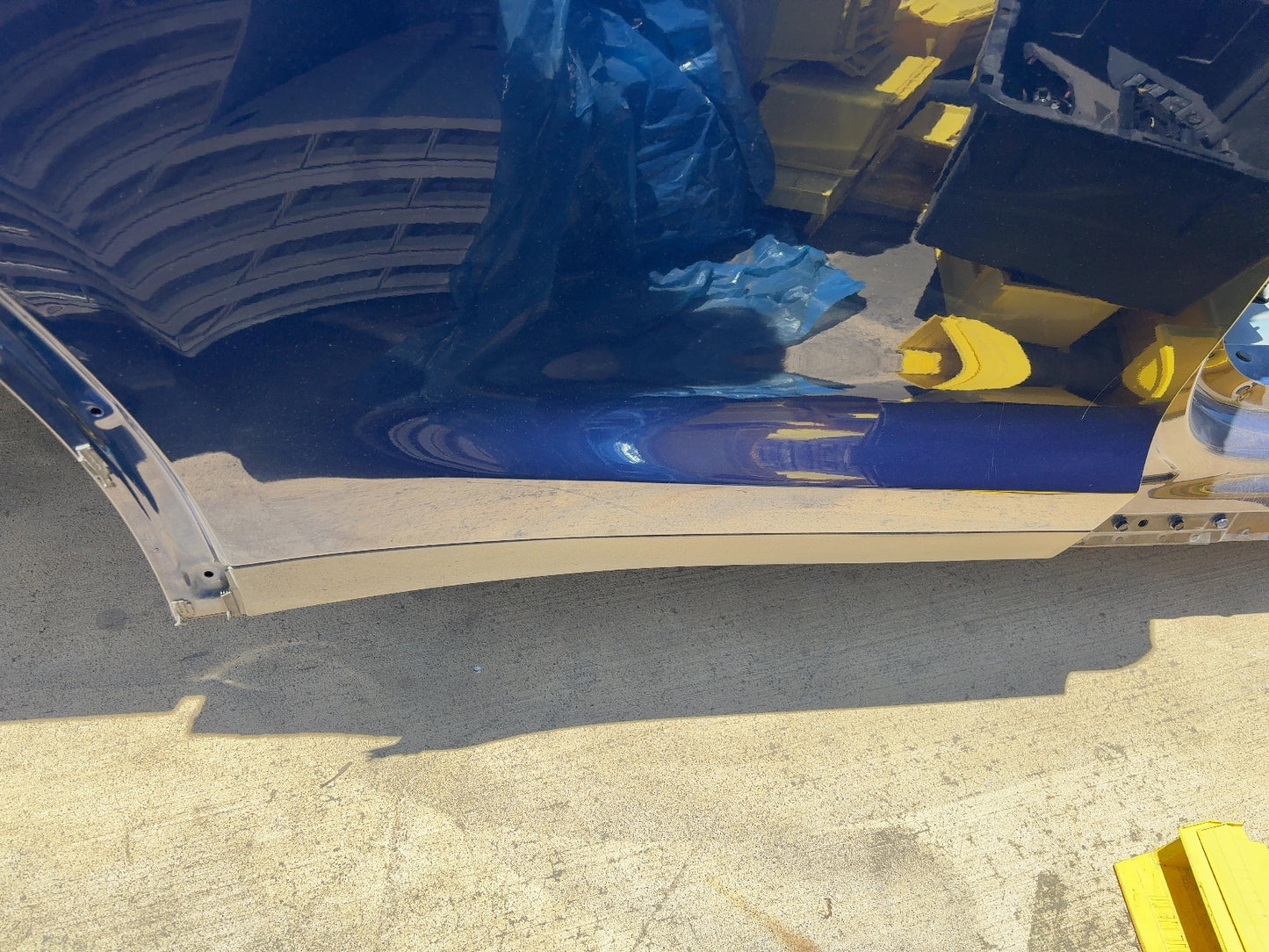 2016 Tesla Model X Rear Right Door Shell 1069538-E0-A