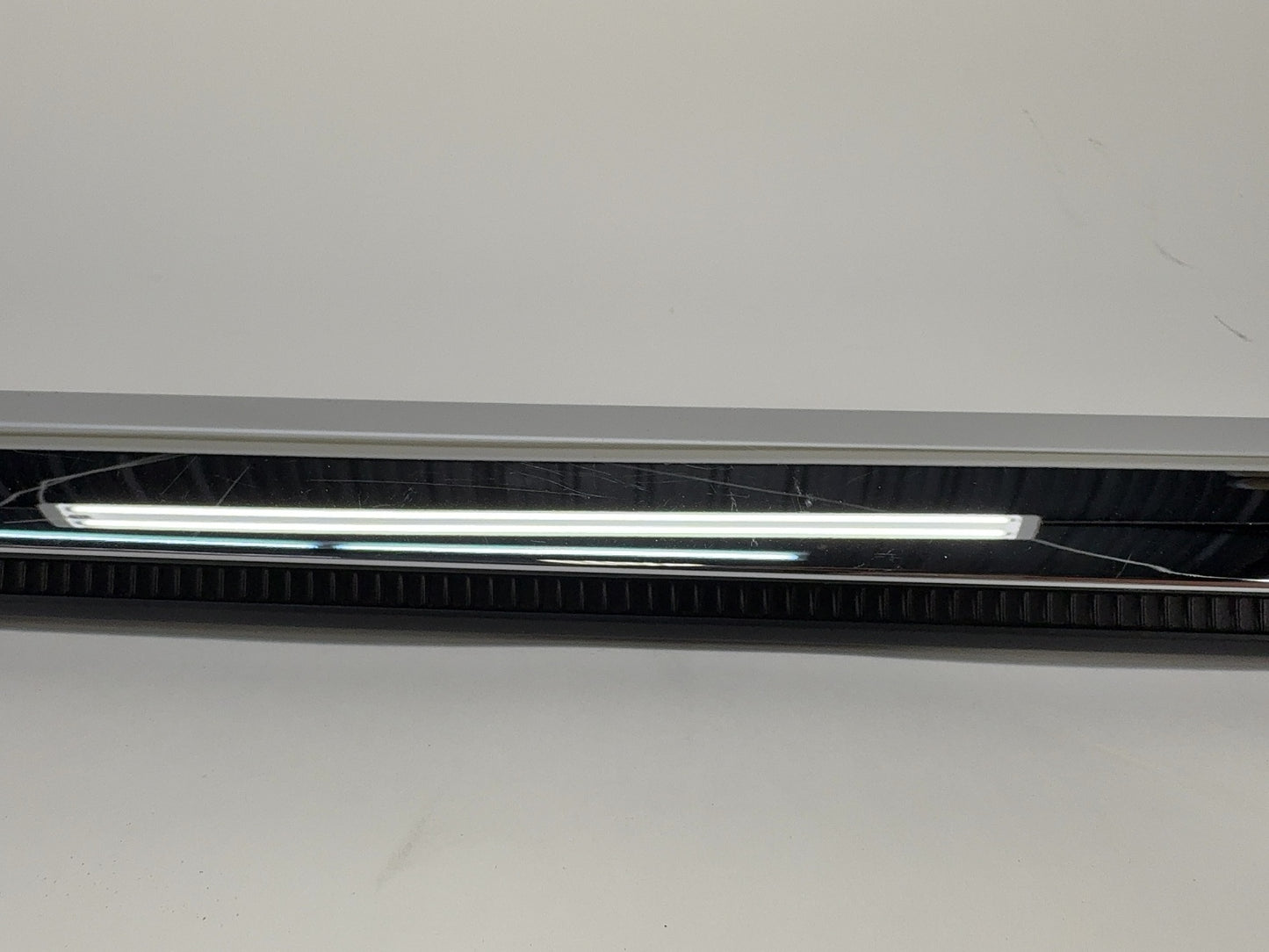 2015 Tesla Model S Front Left Exterior Door Belt Molding 1038393-00-A
