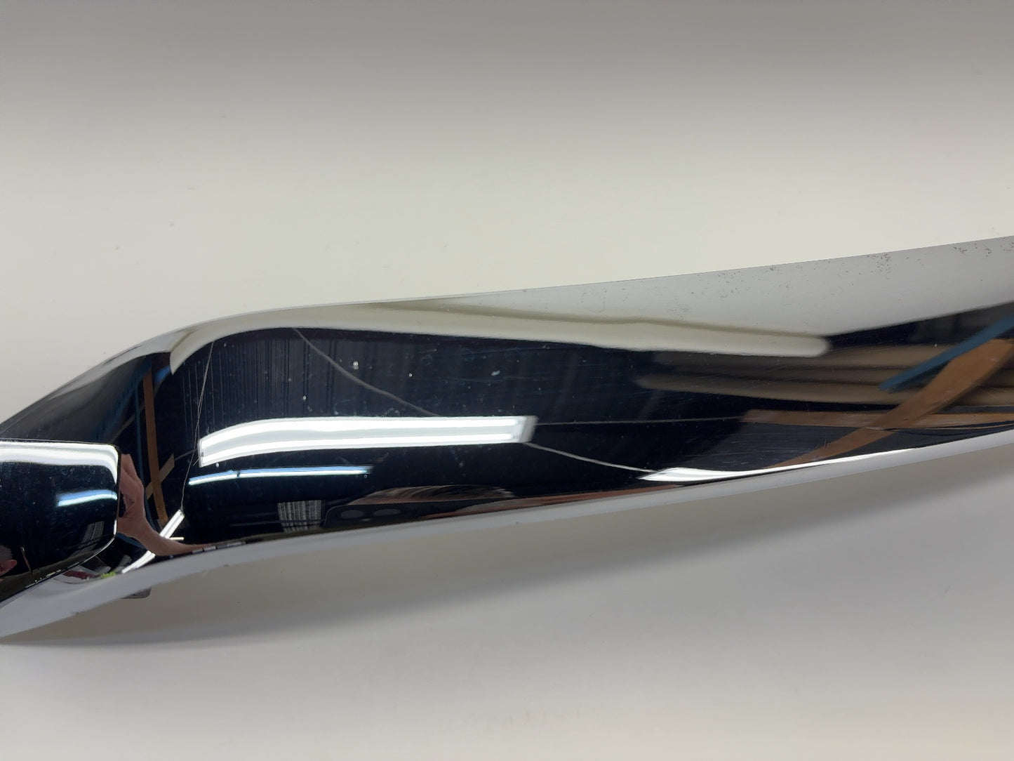 2017 Tesla Model X Front Upper Grille Bright Trim 1047022-00-D