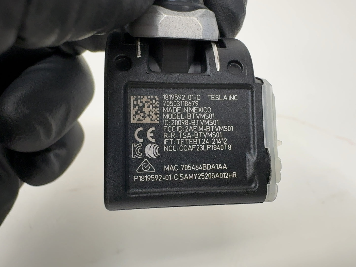 2024-2026 Tesla Model 3 Highland Tire Pressure Sensor 1819592-01-C
