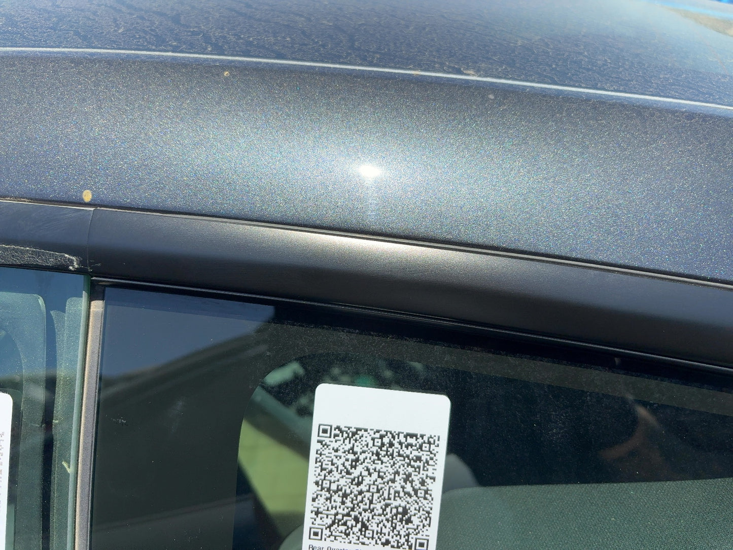 2025 Tesla Model 3 Highland Rear Quarter Glass Left Black 1915483-20-C