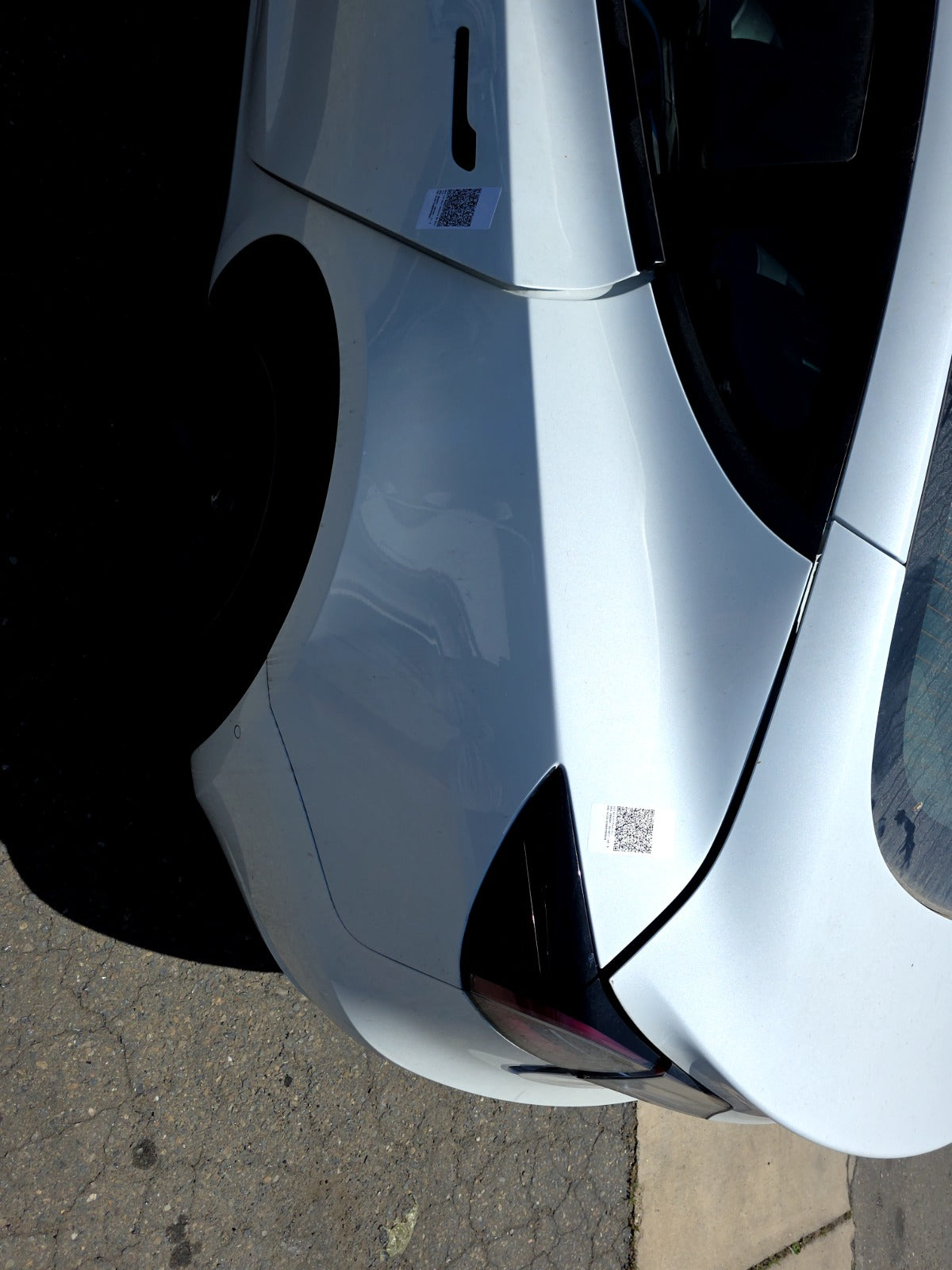 2021-2023 Tesla Model 3 Left Quarter Panel Cut 1073677-S0-B