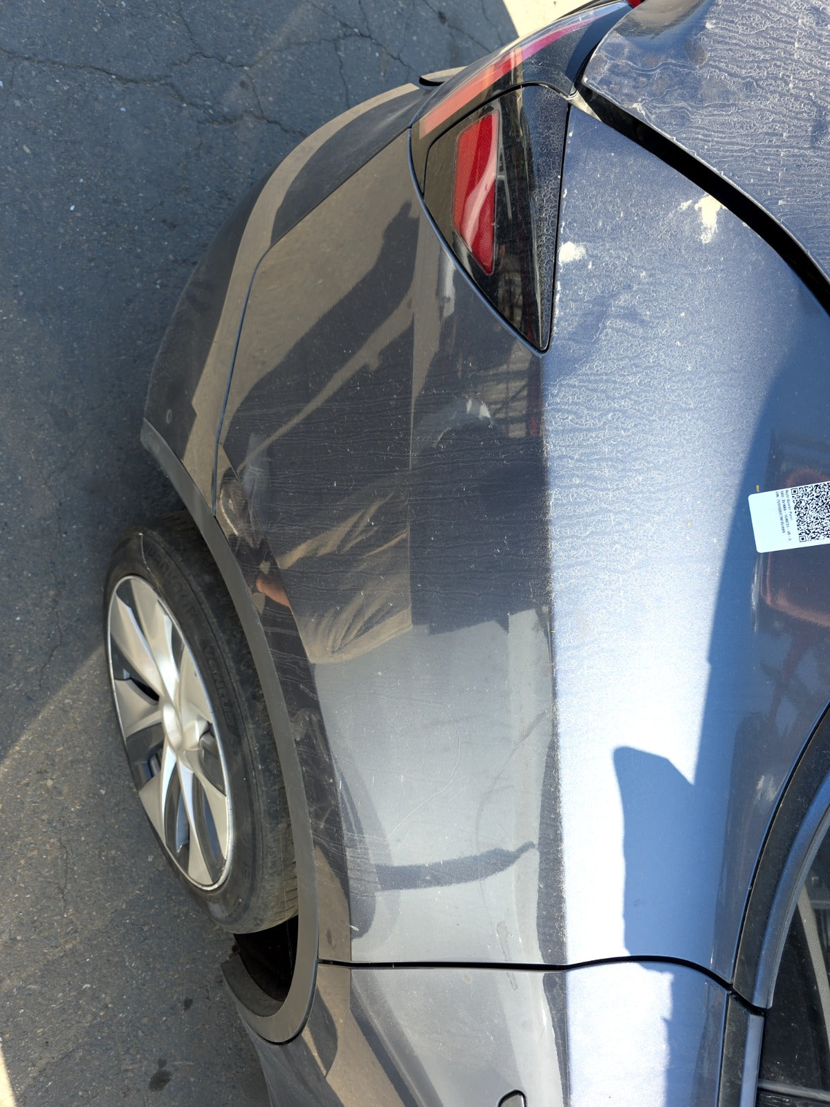 2020-2024 Tesla Model Y Right Quarter Panel Cut 1549231-S0-A