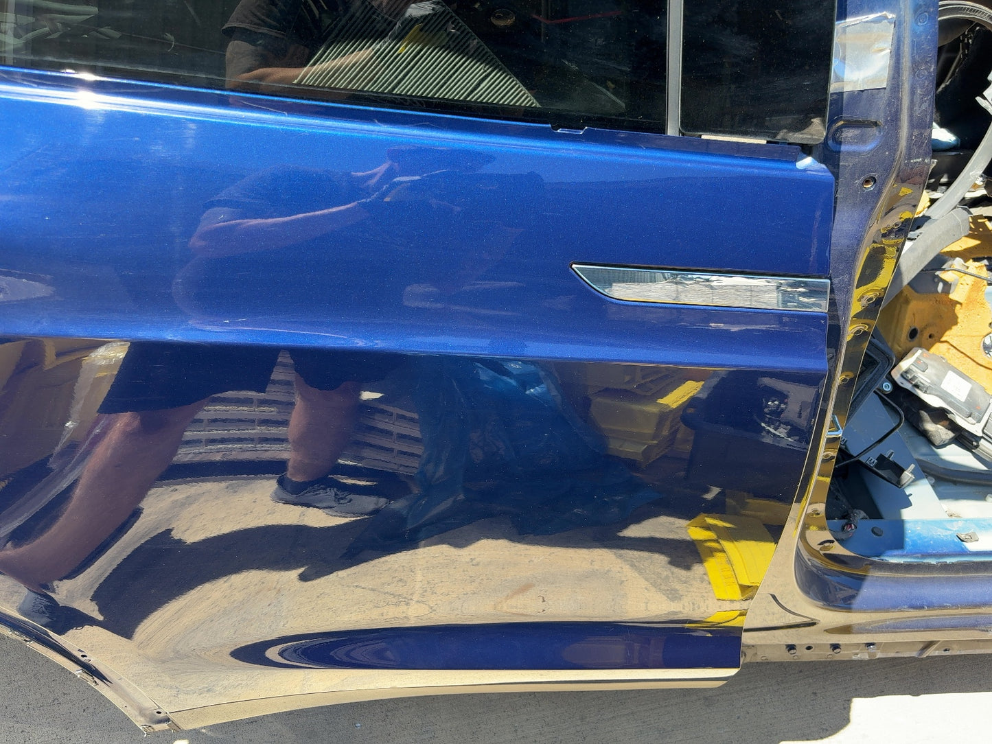 2016 Tesla Model X Rear Right Door Shell 1069538-E0-A