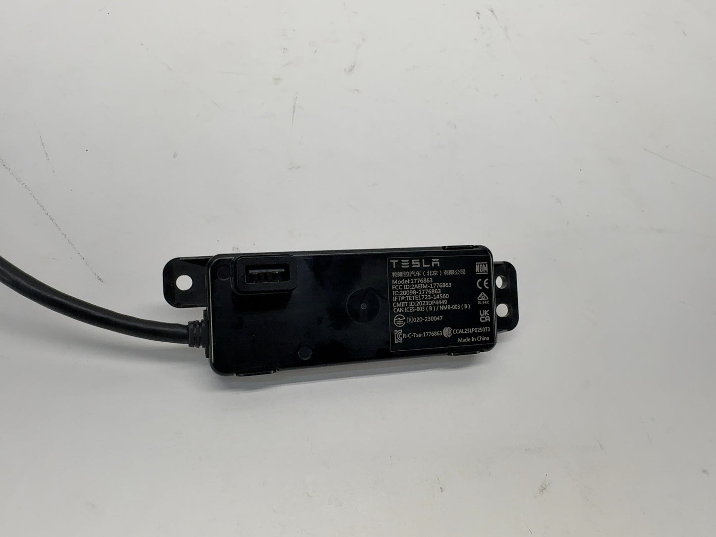 2024 Tesla Model 3 Highland Glove Box Usb Module 1771993-00-J
