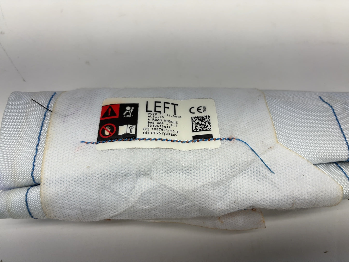 2018 Tesla Model X Front Left Seat Airbag 1037581-00-E