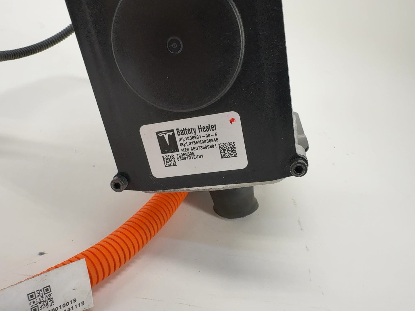 2015 Tesla Model S Electric Battery Heater With Connector Wiring 1038901-00-E