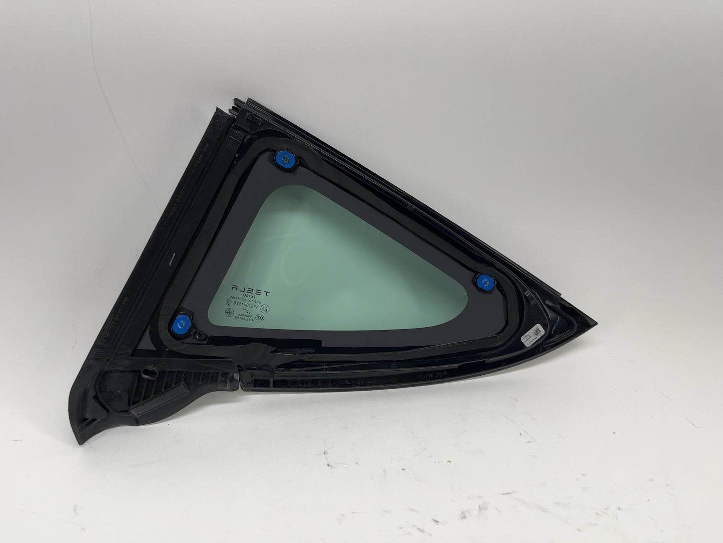 2025 Tesla Model 3 Highland Rear Quarter Glass Right Black 1915484-20-C