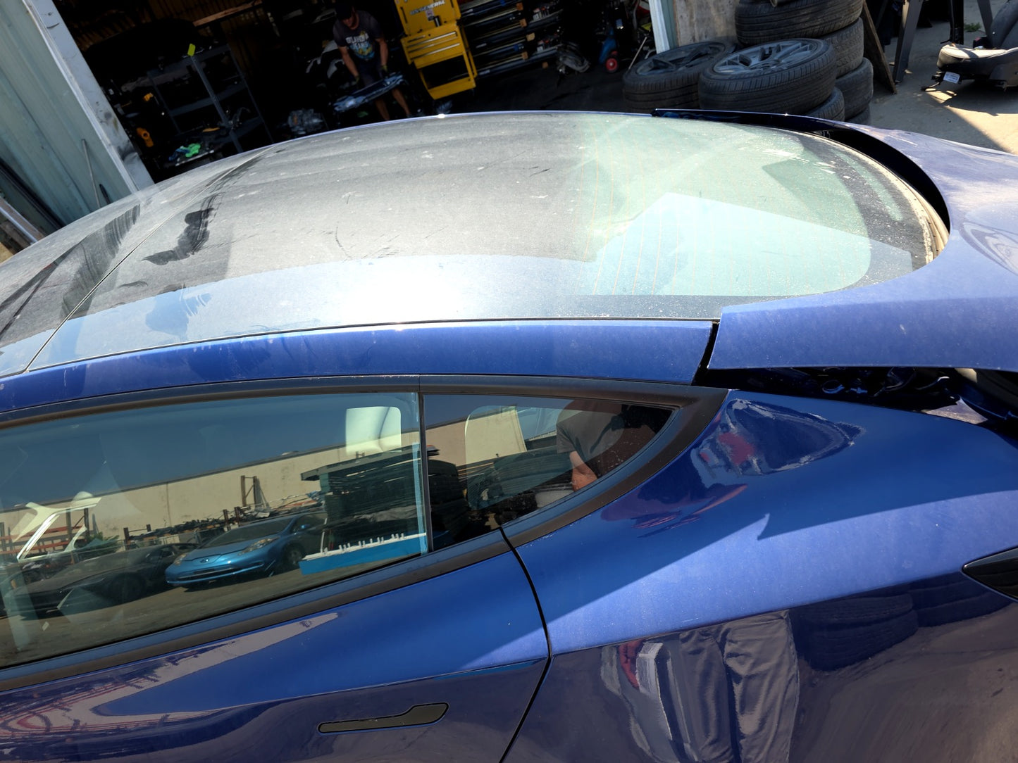 2023 Tesla Model 3 Back Glass 1472925-00-E