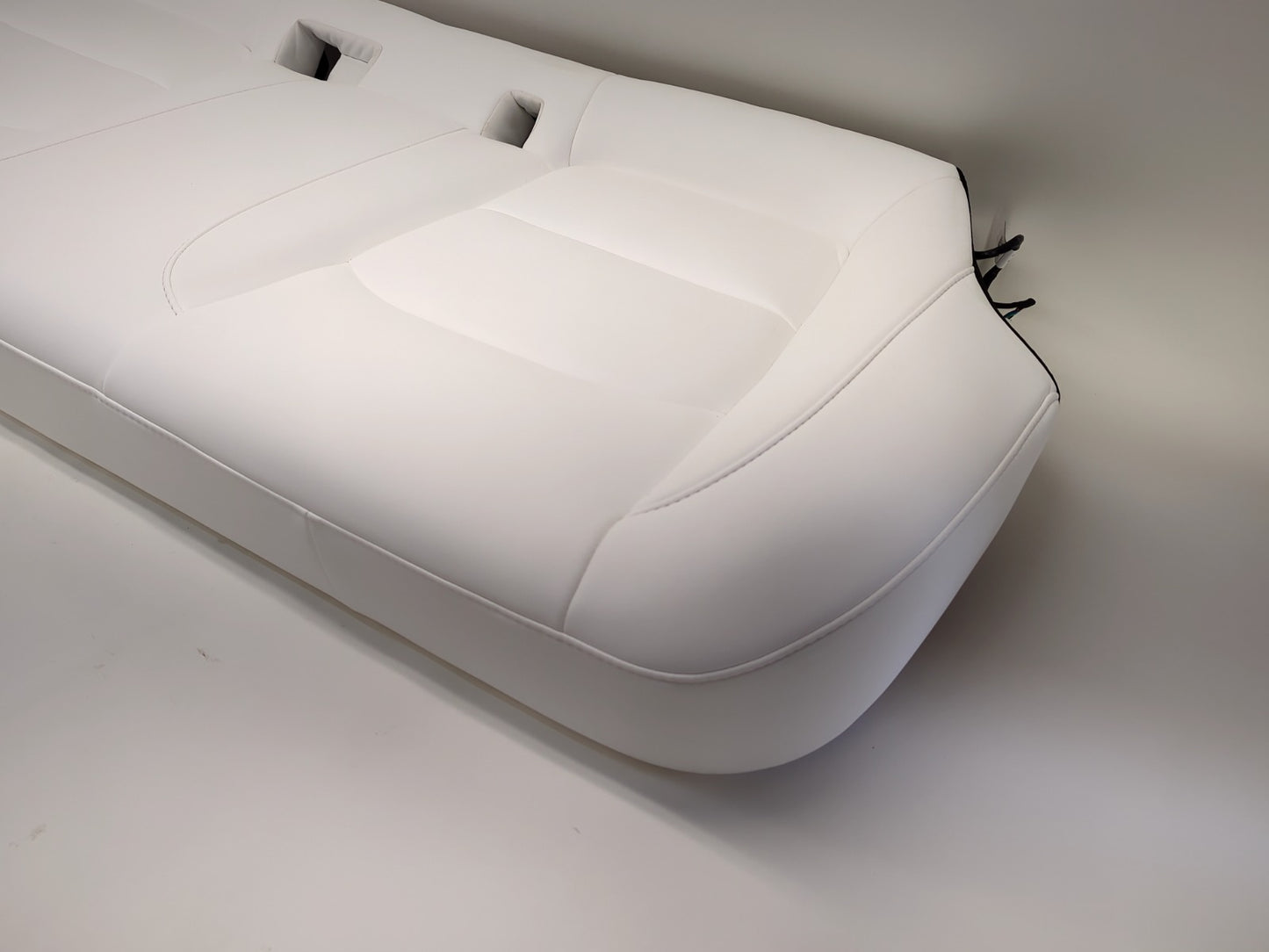 2022 Tesla Model 3 Rear Lower Seat Cushion White 7654336-02-C