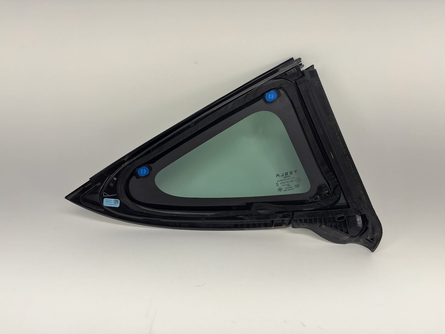 2025 Tesla Model 3 Highland Rear Quarter Glass Left Black 1915483-20-C