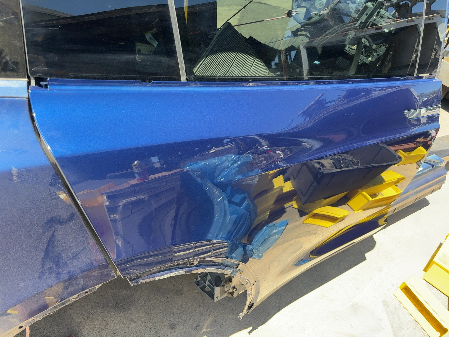 2016 Tesla Model X Rear Right Door Shell 1069538-E0-A