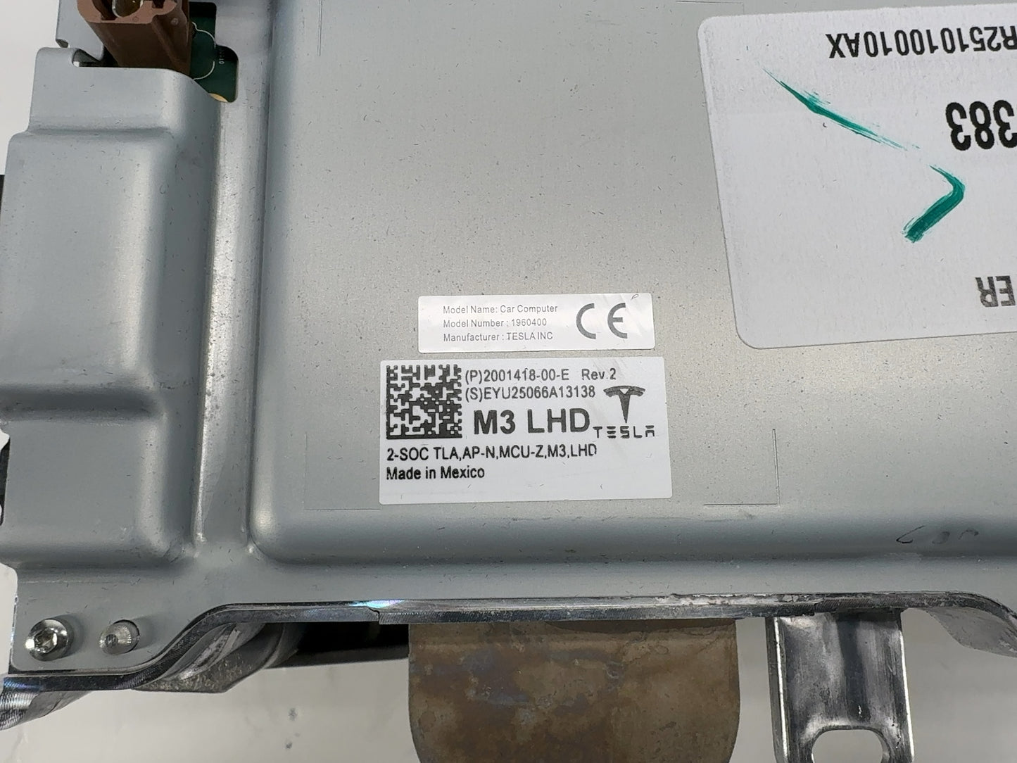 2025 Tesla Model 3 Highland Car Computer 2001418-00-E