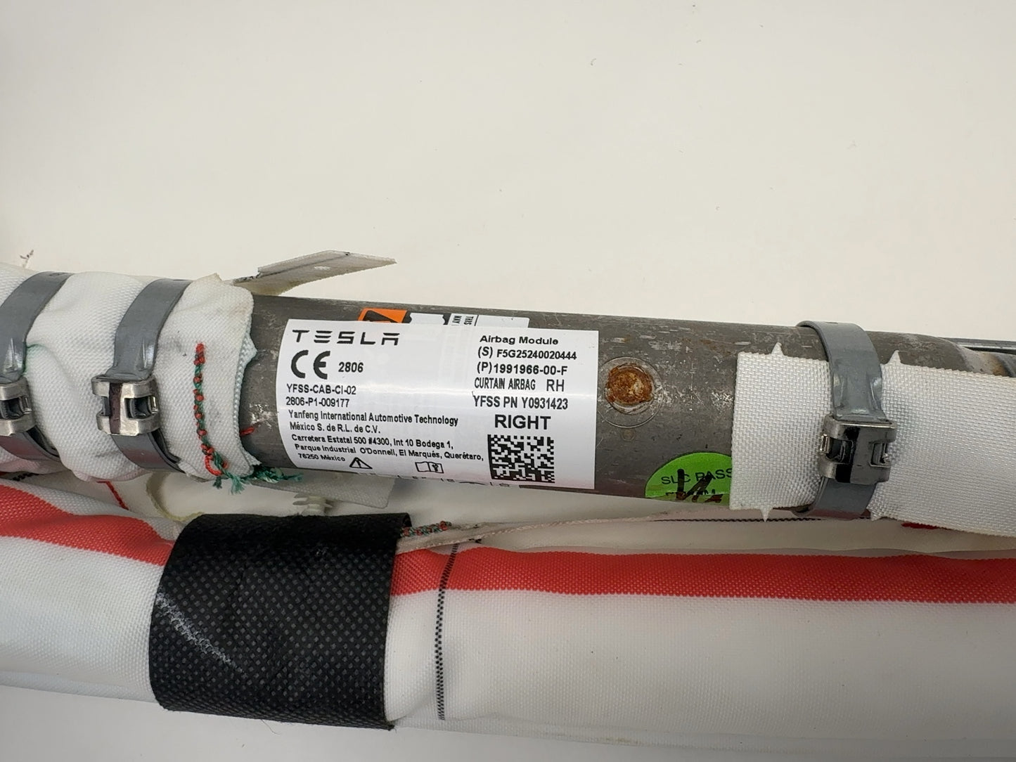 2026 Tesla Model Y Juniper Curtain Airbag Right 1991966-00-F