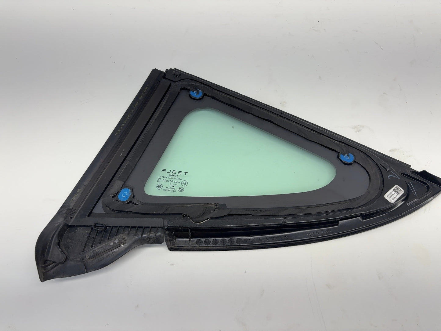 2025 Tesla Model 3 Highland Rear Quarter Glass Right Black 1915484-20-C