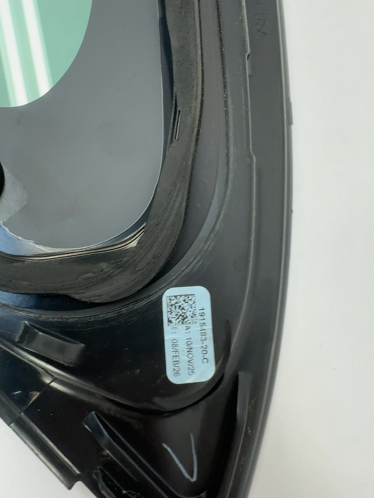 2025-2026 Tesla Model 3 Highland Left Quarter Glass 1915483-20-C