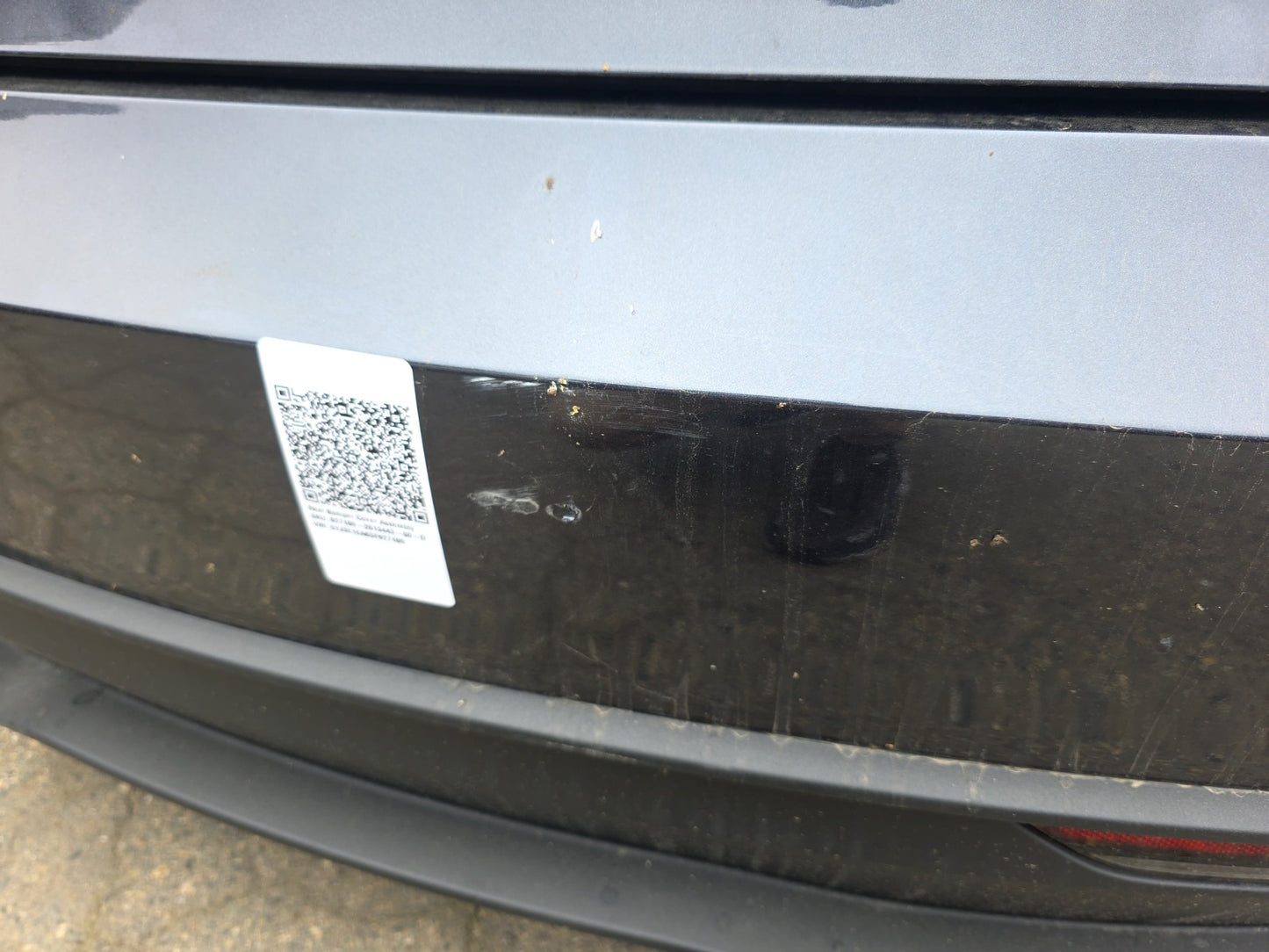 2025 Tesla Model 3 Highland Rear Bumper Cover Assembly 2013443-S0-D
