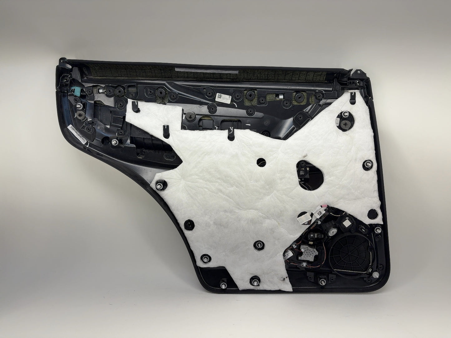 2018 Tesla Model X Rear Right Door Panel White 1058004-18-K