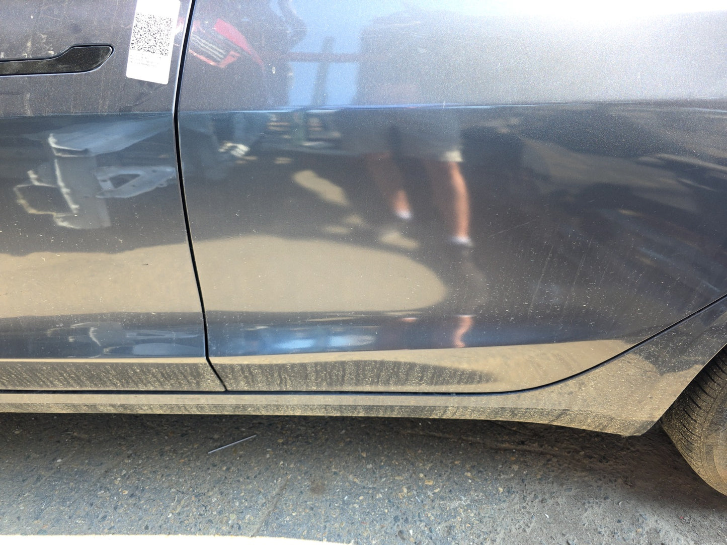 2021-2023 Tesla Model 3 Rear Left Door Assembly No Door Trim 1081441-E1-C