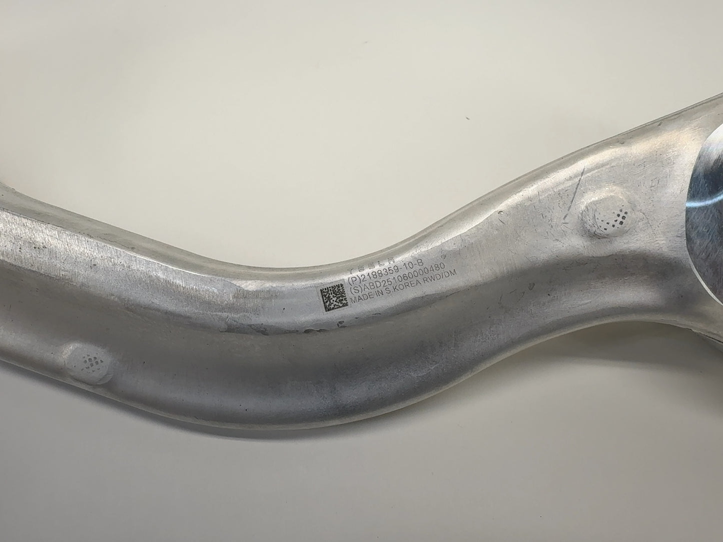 2025 Tesla Model 3 Highland Front Lower Compliance Link Curved Right 2188359-10-B