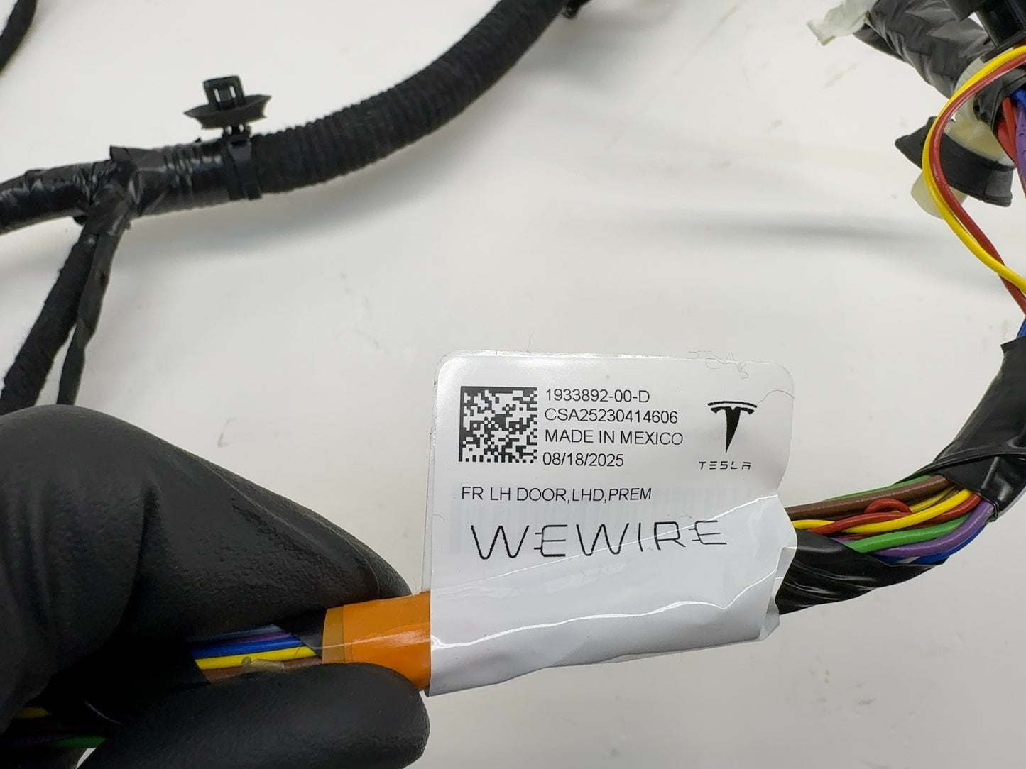 2025-2026 Tesla Model Y Juniper Front Left Door Harness 1933892-00-D