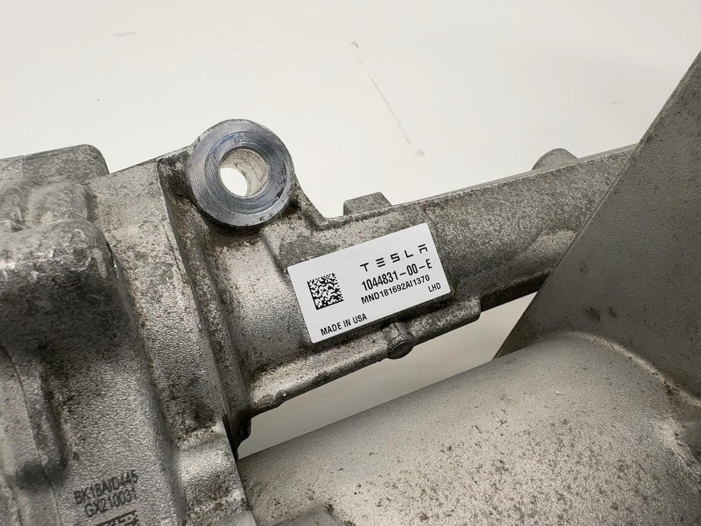 2019 Tesla Model 3 Steering Rack Without Tie Rods 1044831-00-E