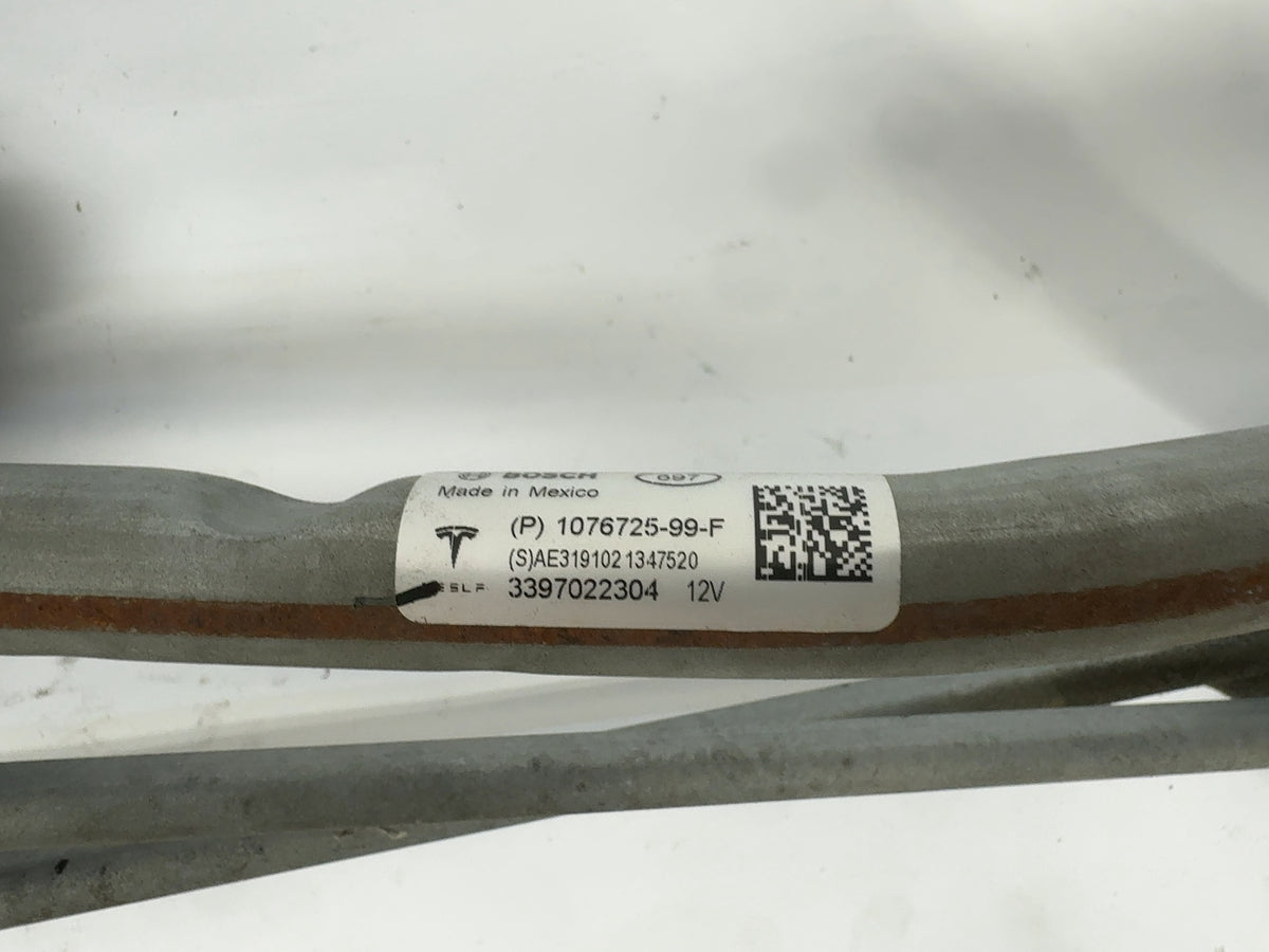 2019 Tesla Model 3 Wiper Motor 1076725-99-F