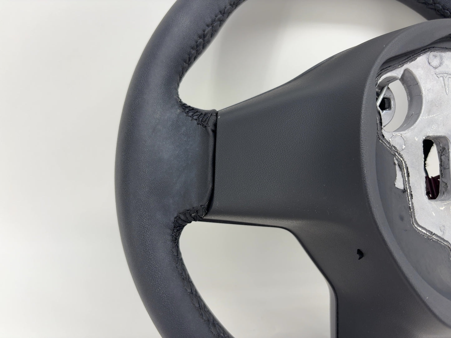 2021-2023 Tesla Model 3 Steering Wheel Pur Leather 1490214-00-B