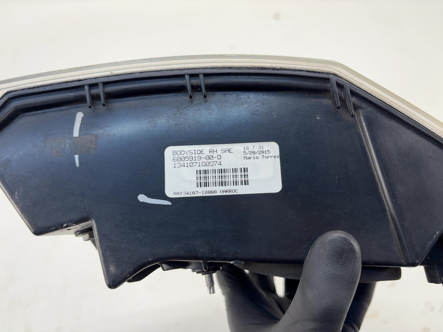 2015 Tesla Model S Right Tail Lamp 6005919-00-D