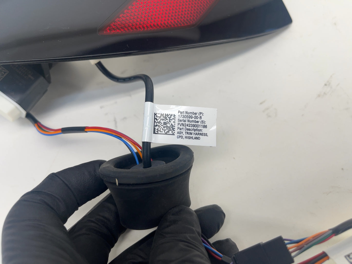 2025 Tesla Model 3 Charge Port Door 1715102-10-C