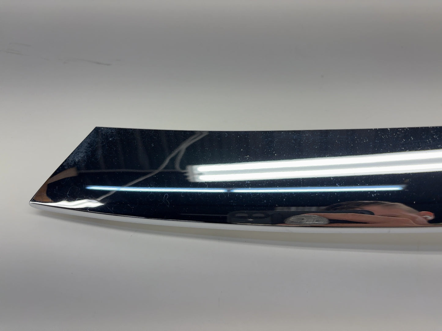 2017 Tesla Model X Front Upper Grille Bright Trim 1047022-00-D