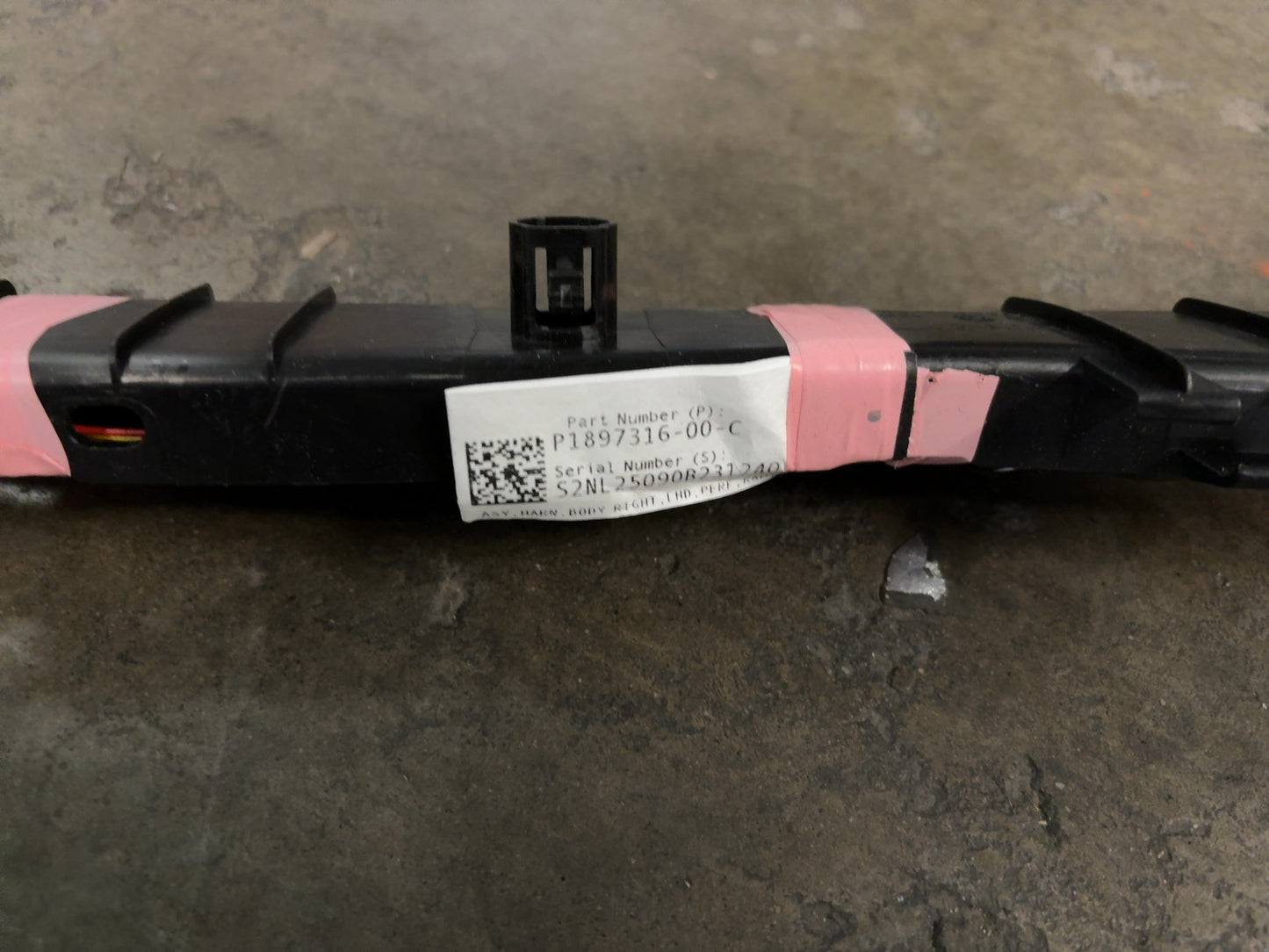 2025 Tesla Model 3 Highland Harness Assembly Body Right 1897316-00-C