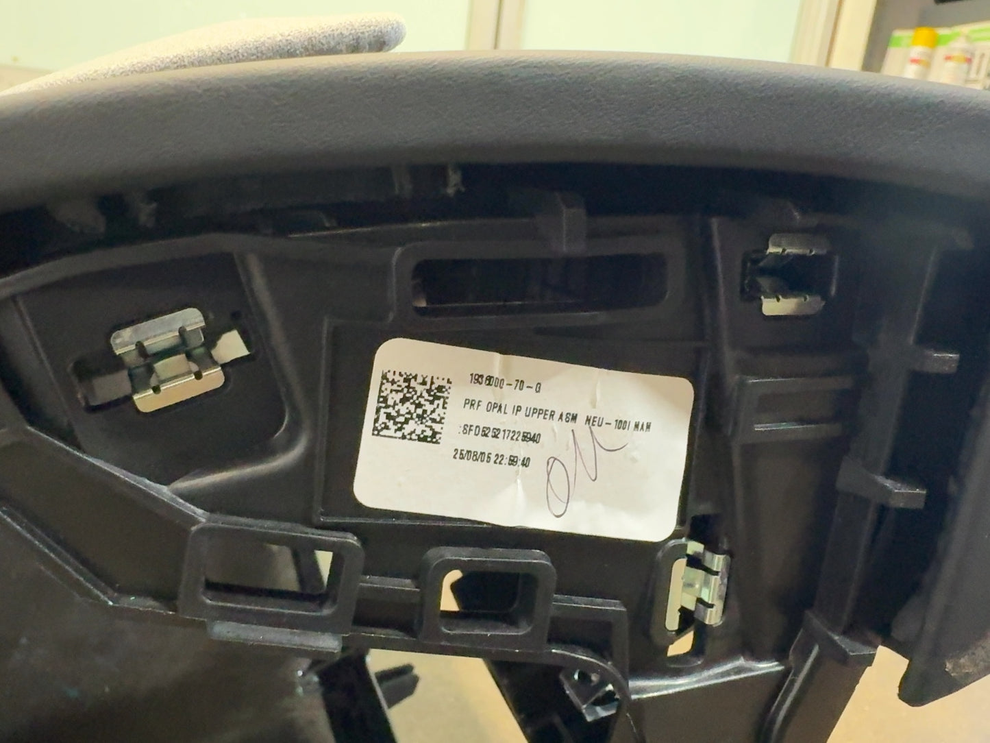 2026 Tesla Model Y Juniper Dash Panel With Airbag 1936000-70-G