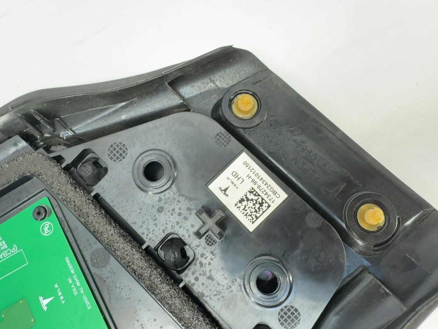 2025 Tesla Model 3 Highland B Pillar Glass With Camera Right 1734279-98-H