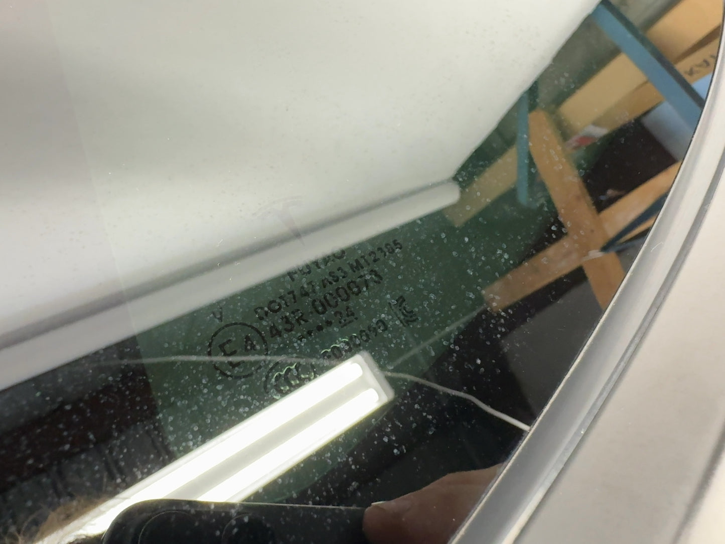 2024 Tesla Model Y Left Quarter Glass Note 1495740-00-H