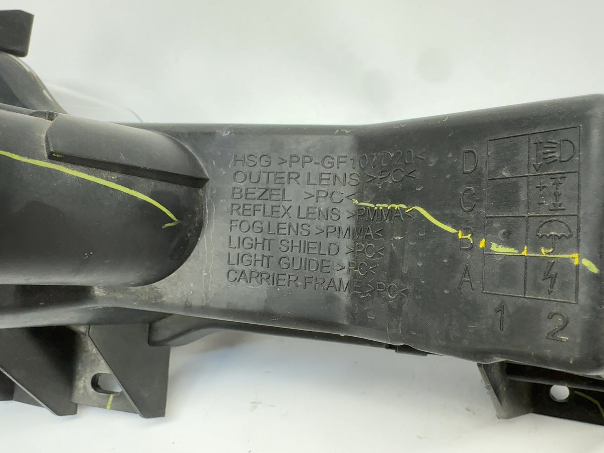 2018-2023 Tesla Model 3 Front Left Fog Lamp Base 1077389-00-F